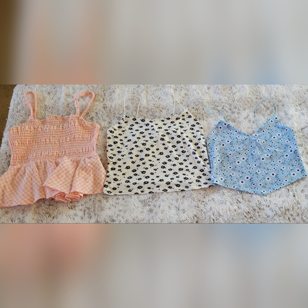 Crop tank top bundle